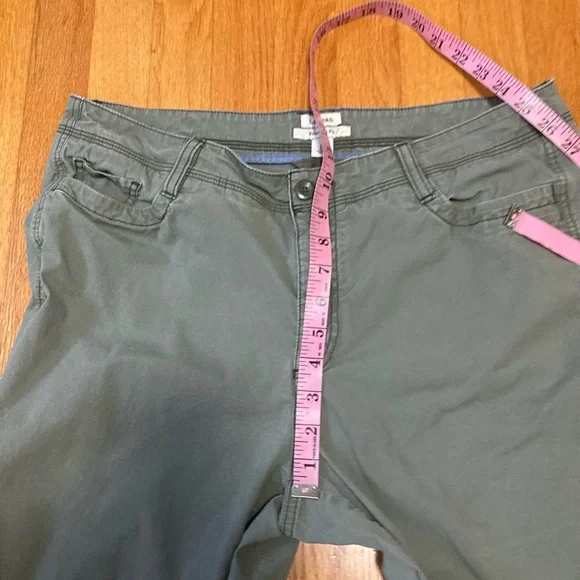 2 Pairs LL Bean Stretch Canvas Pants 14 - Picture 6 of 12